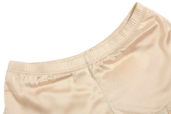 Sexy Ladies' V-neck Spaghetti Strap Satin Pajamas