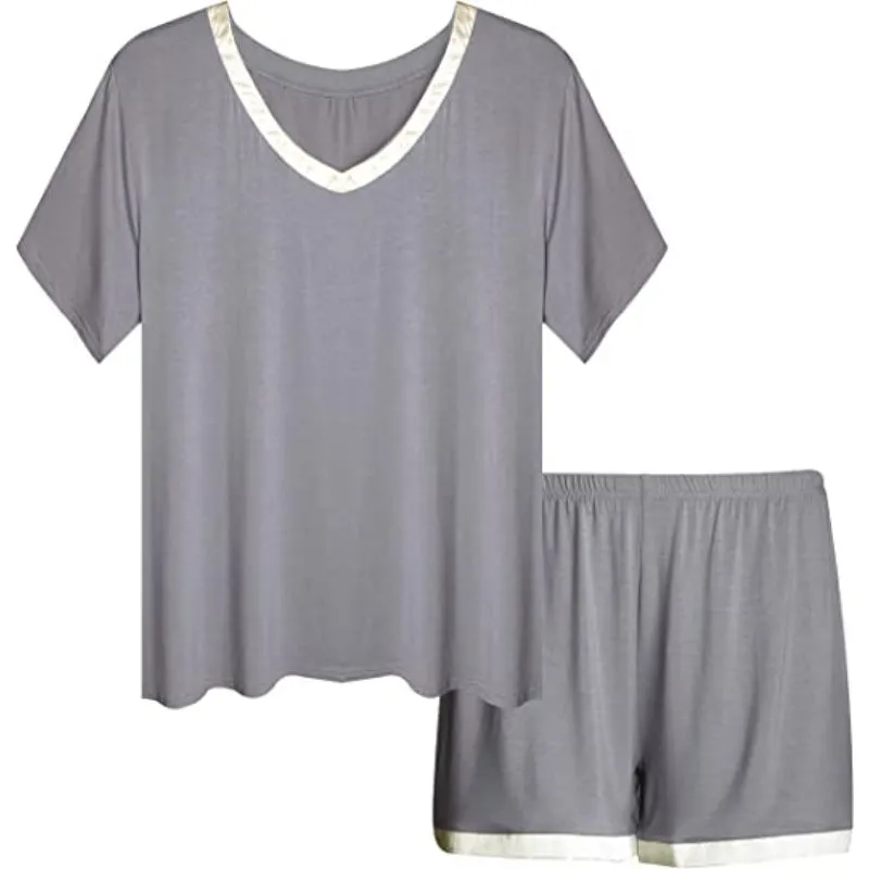 Short Sleeve Women Nightwear