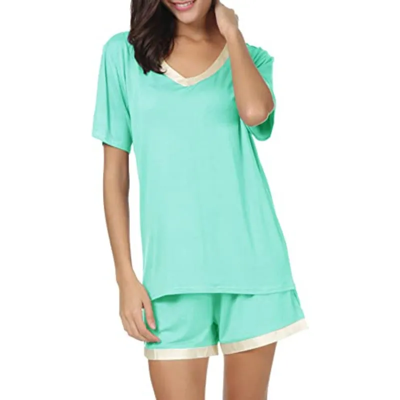 Short Sleeve Women Nightwear