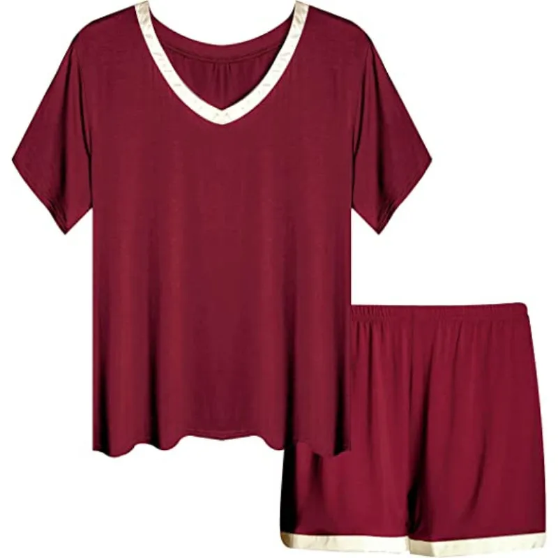 Short Sleeve Women Nightwear