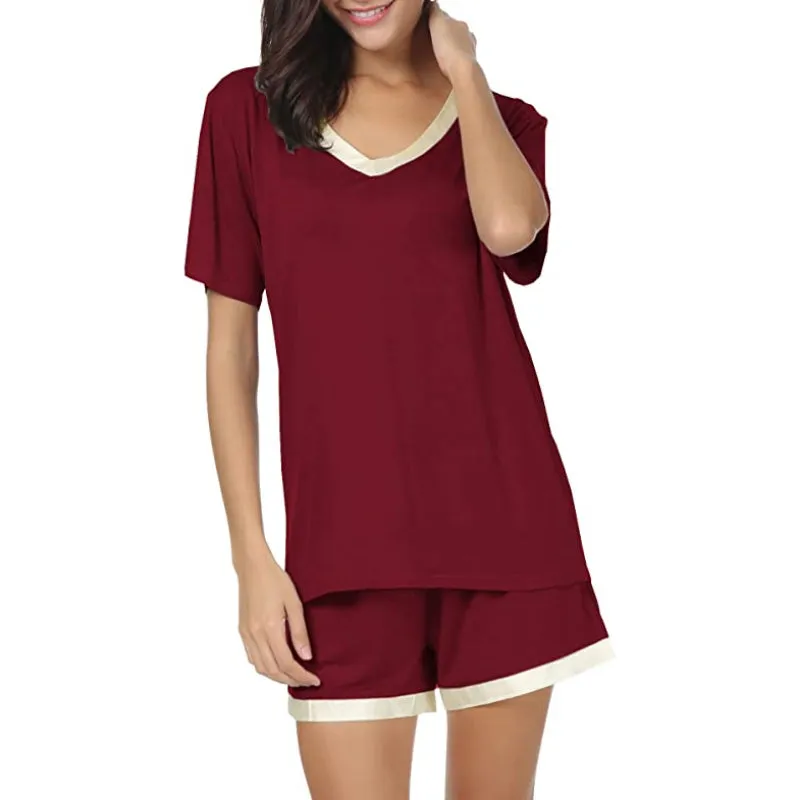 Short Sleeve Women Nightwear