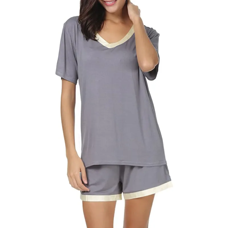 Short Sleeve Women Nightwear
