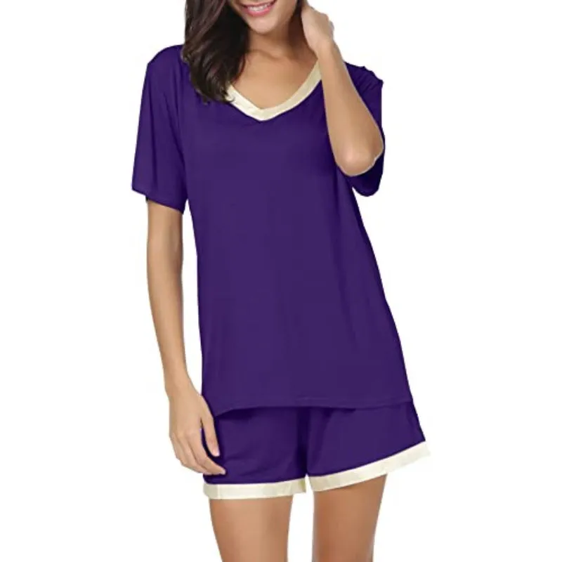 Short Sleeve Women Nightwear