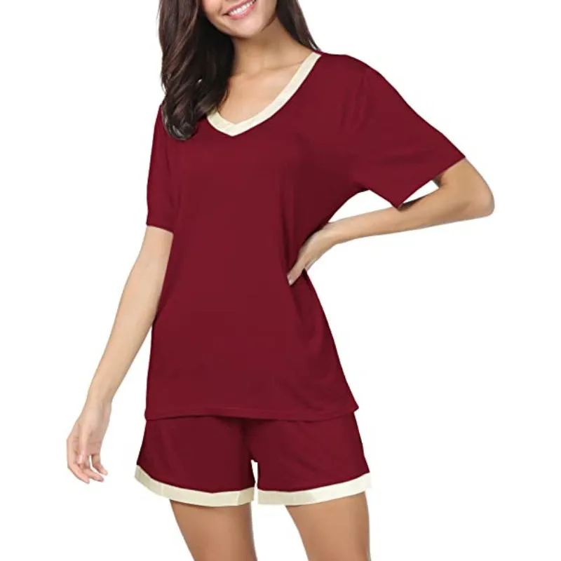 Short Sleeve Women Nightwear