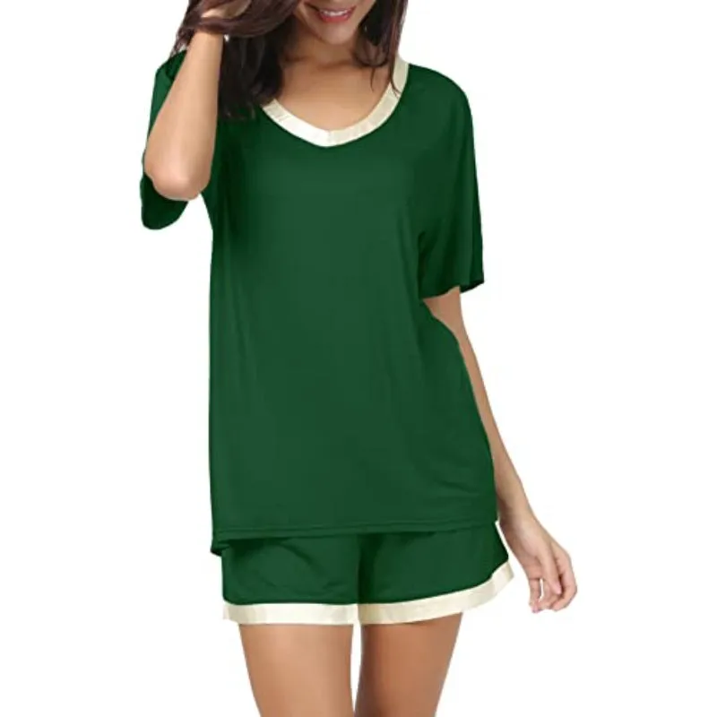 Short Sleeve Women Nightwear