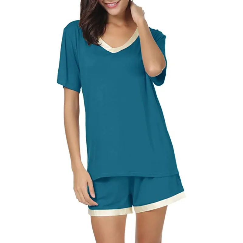 Short Sleeve Women Nightwear