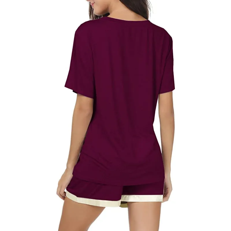 Short Sleeve Women Nightwear