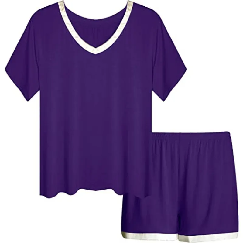 Short Sleeve Women Nightwear