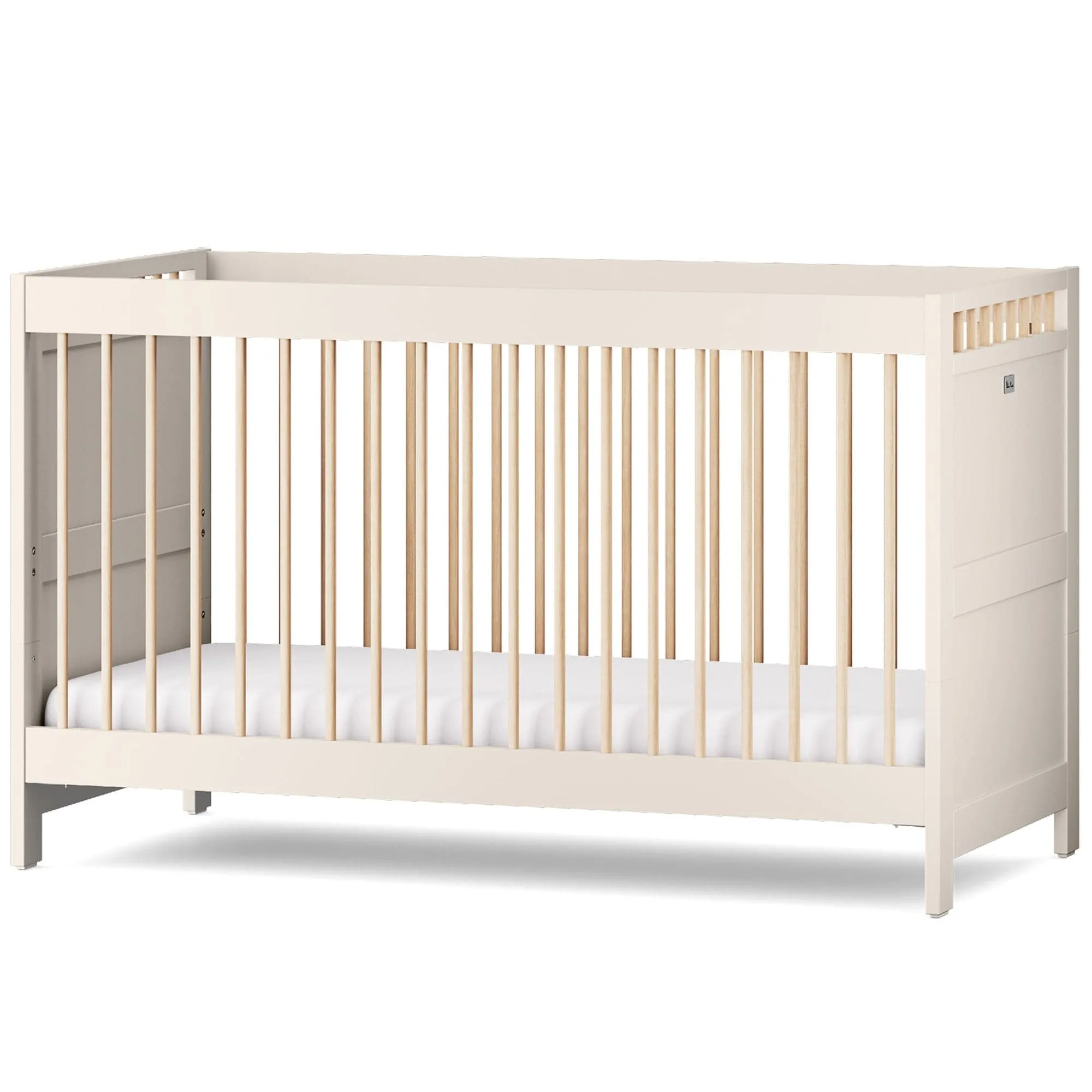 Silver Cross Seville Cot Bed in Cashmere Oak