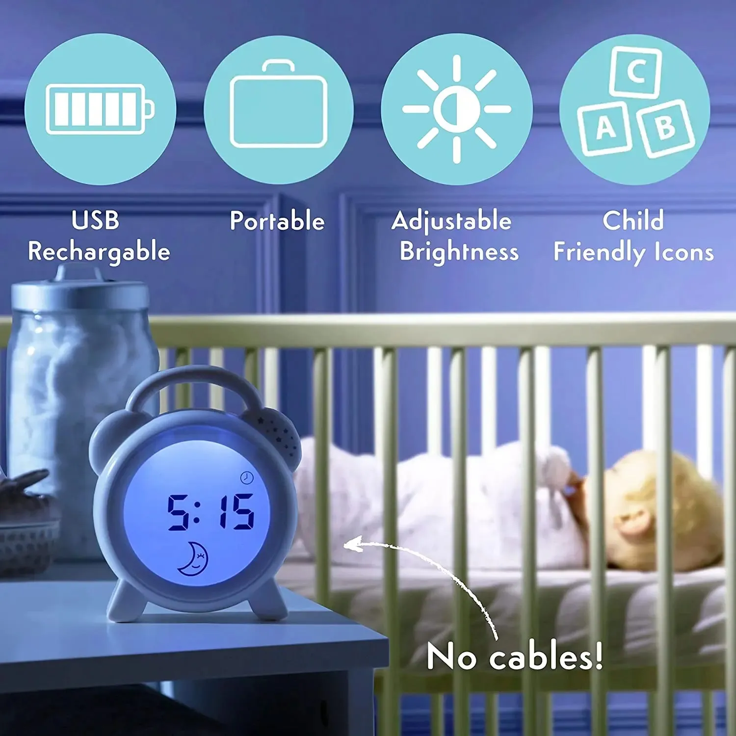 Snoozee Sleep Trainer Clock