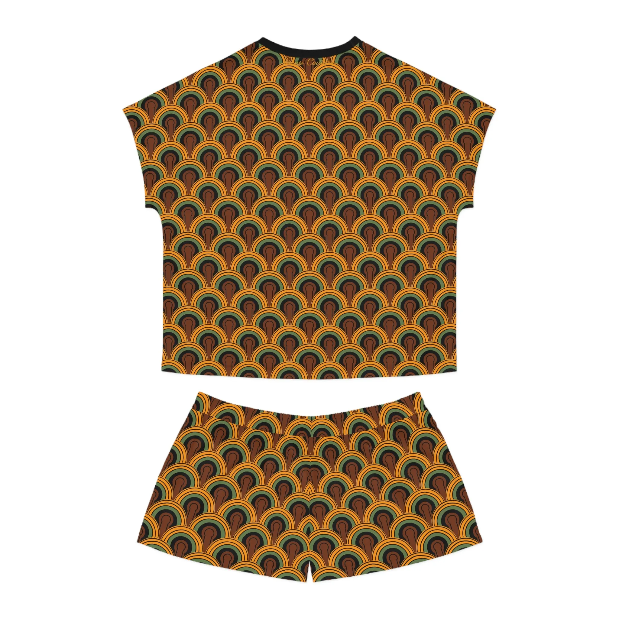 TGIF Sleepover PJs in Room 237 Tee & Pajama Shorts-Set | Pinup Couture Relaxed