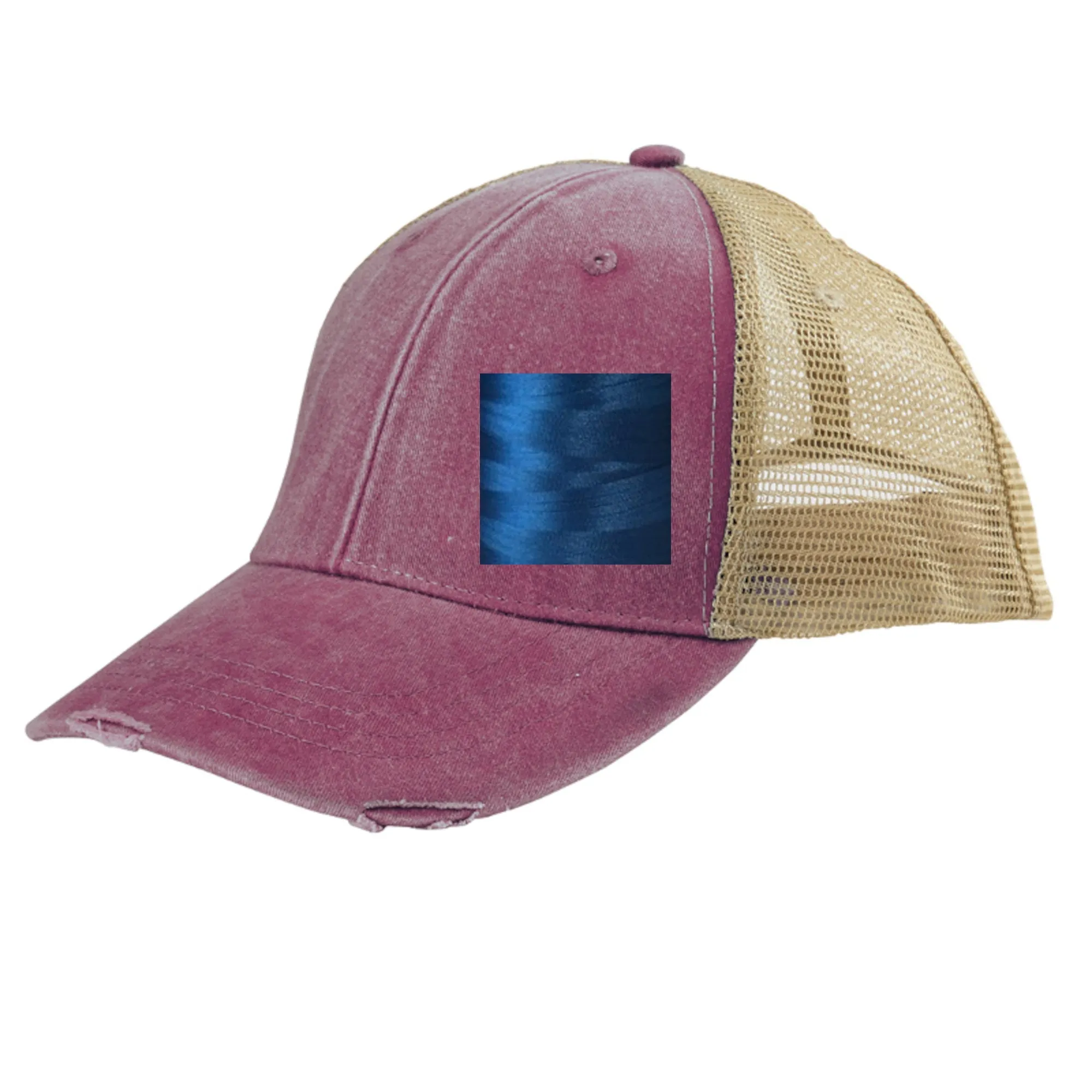 West Virginia | Distressed Snapback Trucker | state cap | many color choices