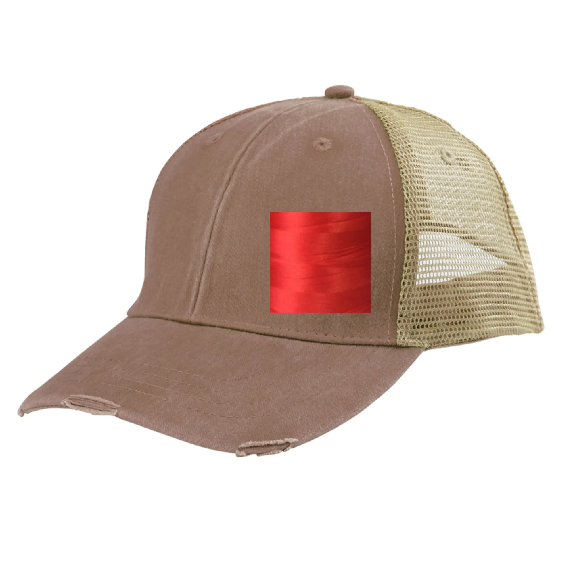 West Virginia | Distressed Snapback Trucker | state cap | many color choices