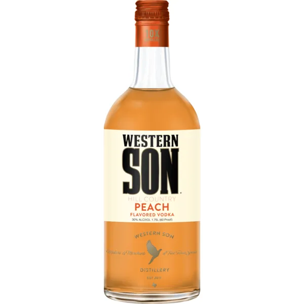 WESTERN SON PEACH VODKA