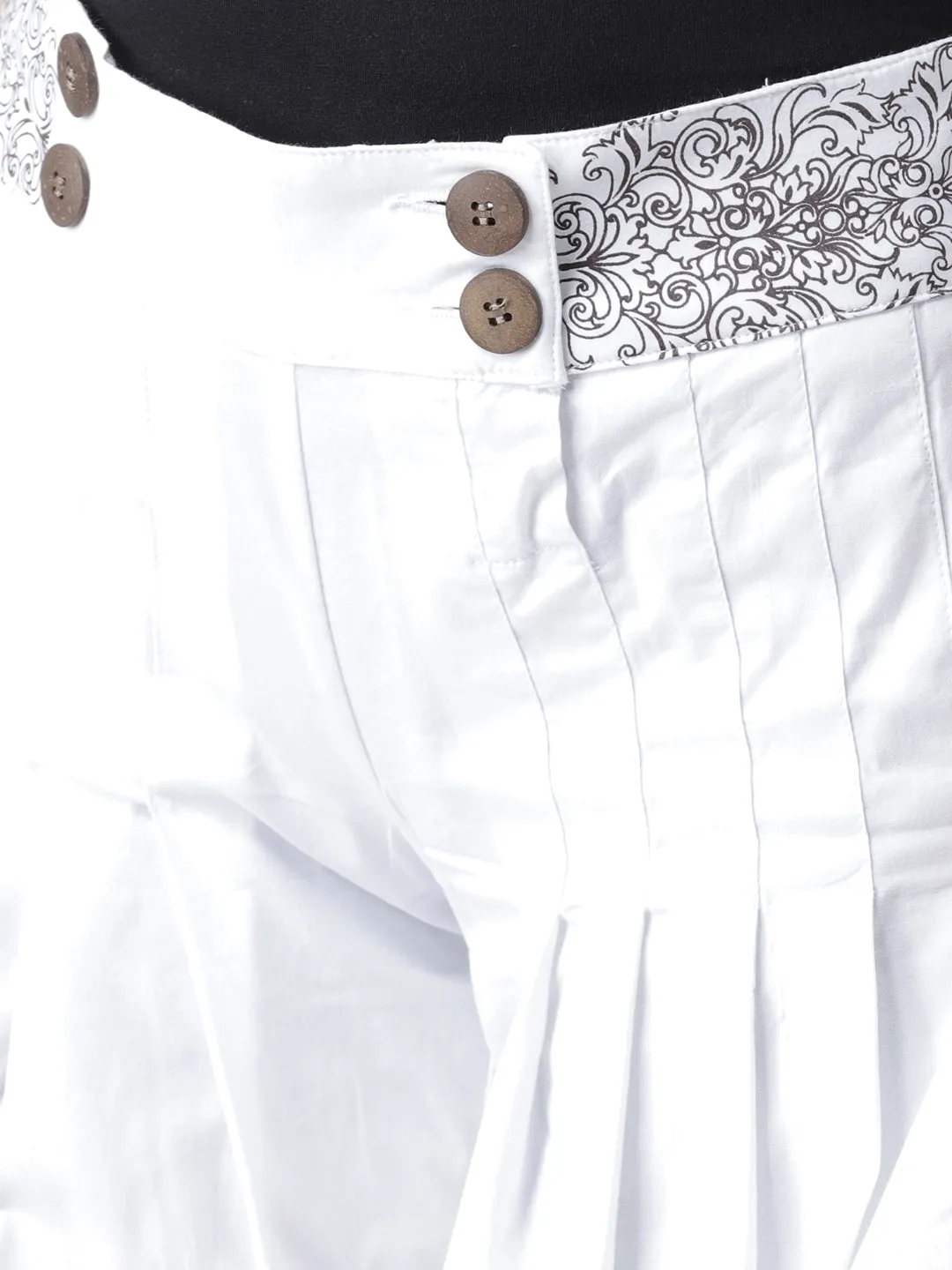 Women White Shorts